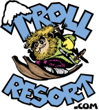 roll ski resort logo